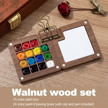 Mini Travel Watercolor Paint Set 1