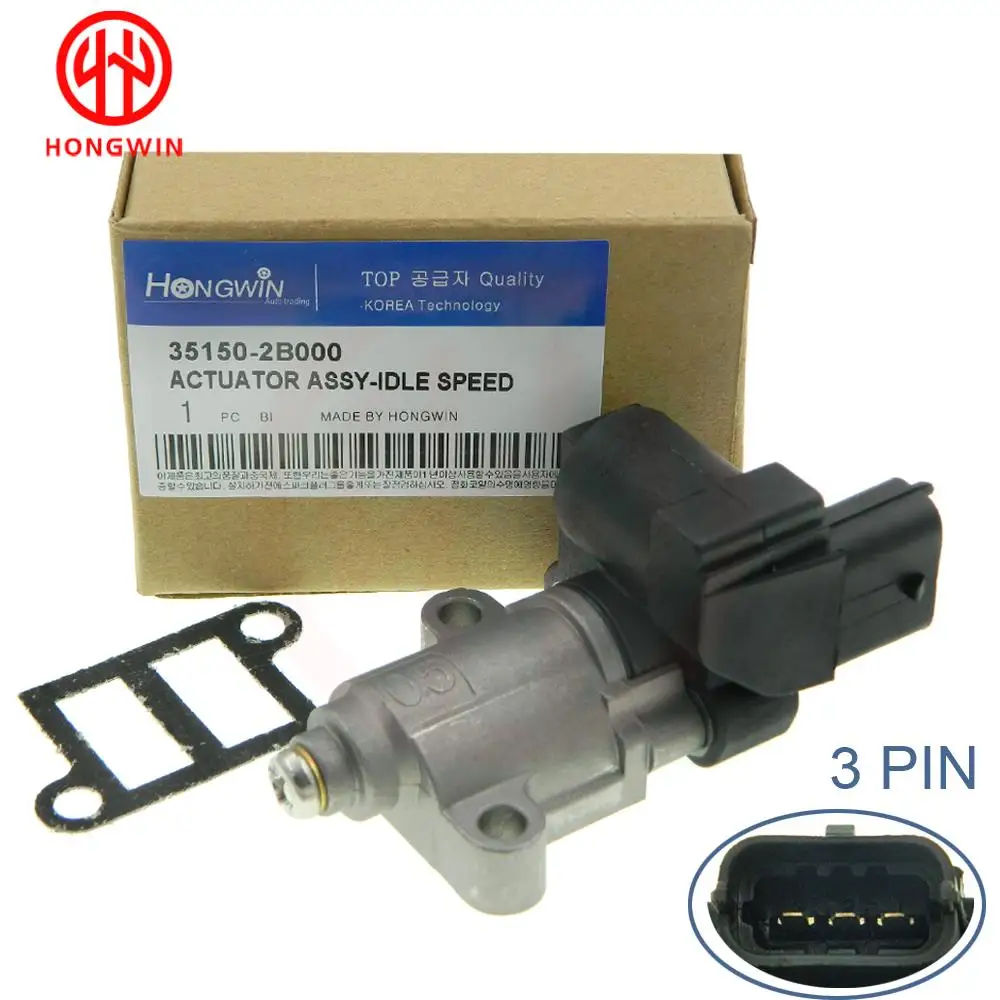 New Idle Air Speed Control Valve Fit For Hyundai Kia Genuine NO:35150-2B000,351502B000,35150 2B000,35150-26900,35150-23700