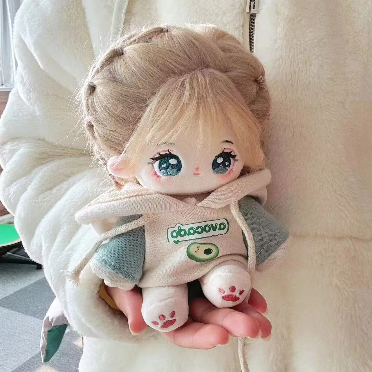 Baby Plushies Dolls Toys Gift Cute Face Idol Game Characters Doll Nude Cotton Body Dolls Interchangeable Clothes Anime New Idol - 6