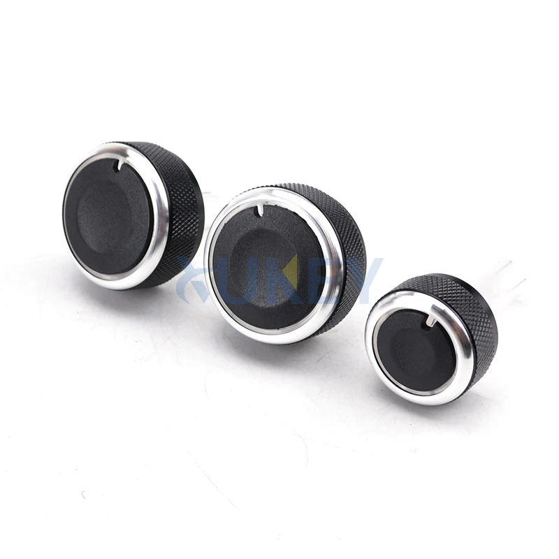 3PC 히터 기후 제어 스위치 노브 Skoda Octavia 1U AUDI A3 8L MK1 VW 신차 에어 컨디셔닝 다이얼 노브