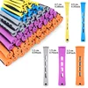 20 Pieces Of Perm Curling Rods 5 Sizes Of Curling Irons Plastic Cold Wave Rods Perming Rods Curling Irons Hair Styling Tools 1
