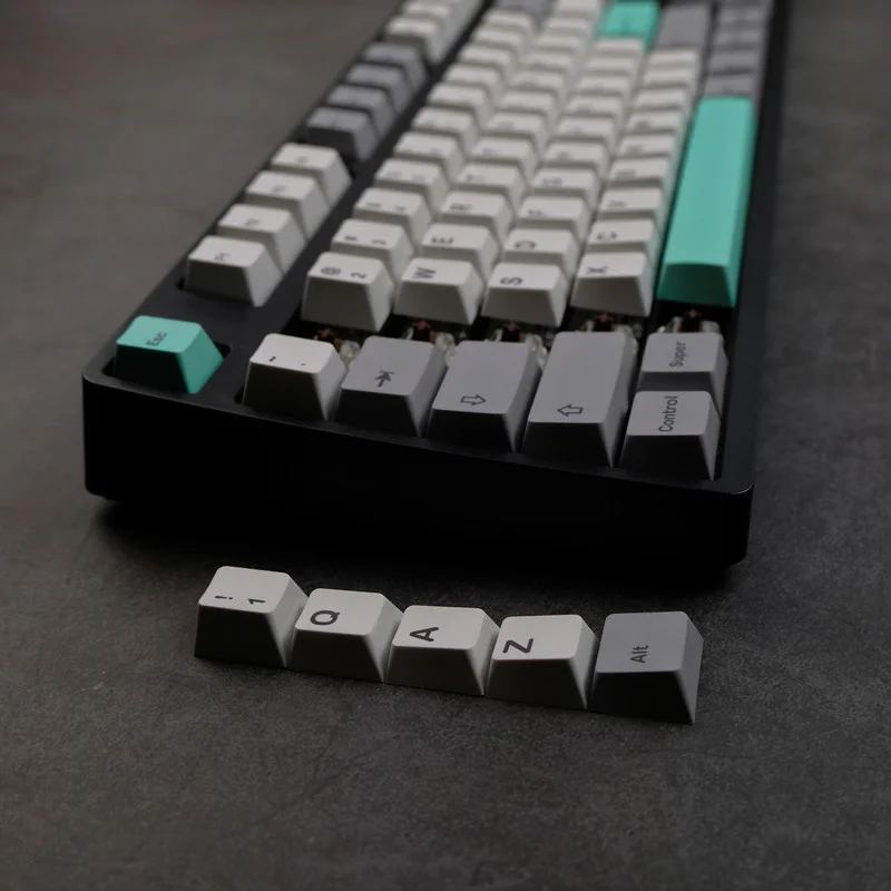 keycaps pbt tintura subbed chave tampões cherry