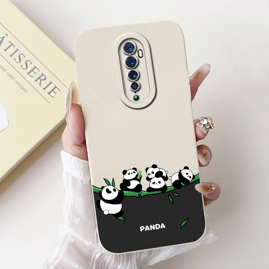 Cute Panda Cartoon Soft Silicone Phone Case - Durable Bumper Cover