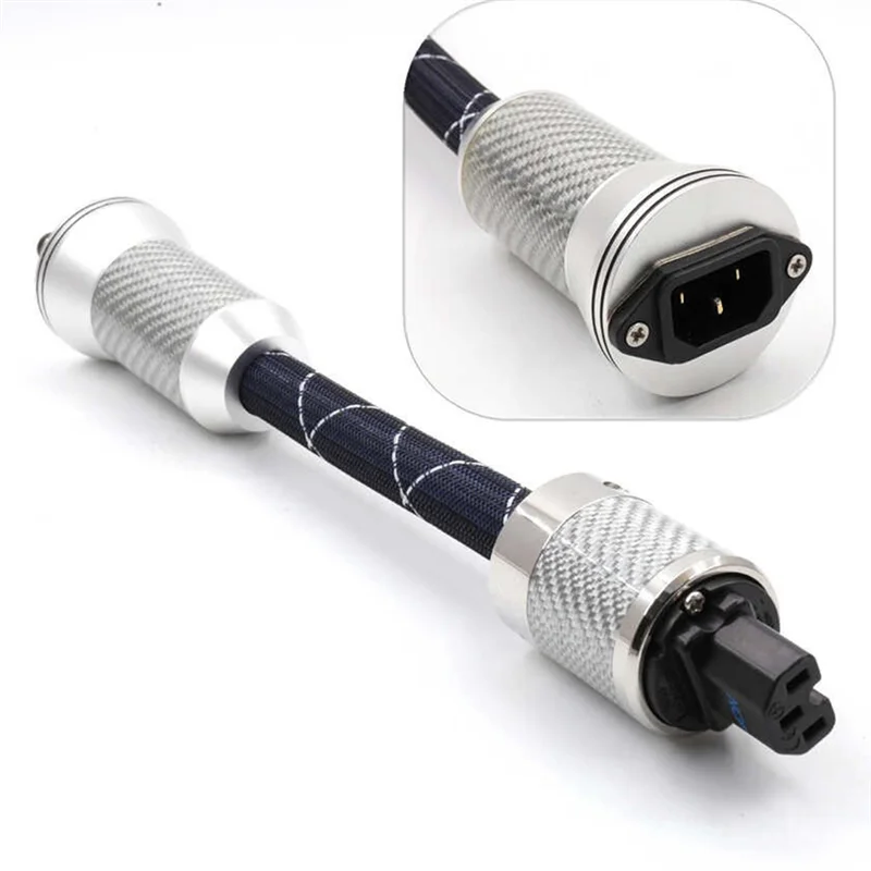 A31G-Flux-50 NCF 전원 필터 나노 크리스탈 로듐 도금 비자 성 FI-50R NCF 커넥터 IEC320-C15 플러그