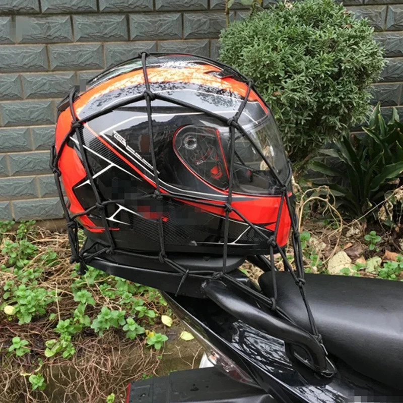 40x40cm Motorcycle Cargo Net for Helmet Fuel Tank & Luggage Storage motorcycle cargo net