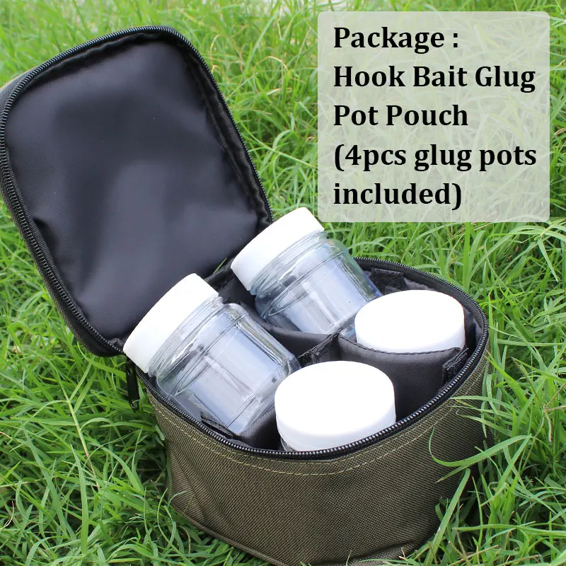 Karpfenangeln Zubehör Pop Up Boilies Angelhaken Köder Aufbewahrungstasche Organizer mit Glug Pot Beutel für Karpfen Angelgerät Werkzeug – Detail 8