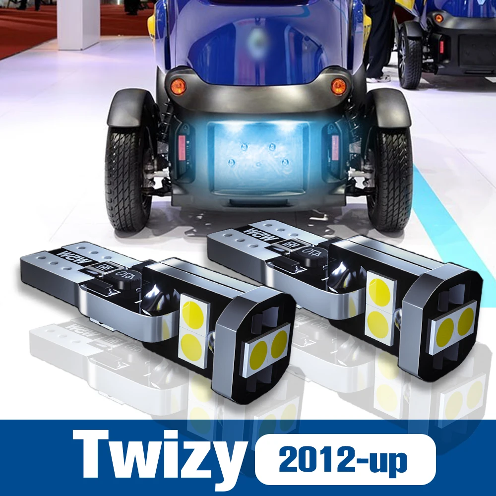 Accessori Per Lampade Con Luce Targa A Led 2 Pezzi Canbus Per Renault Twizy 2012 2013 2014 2015