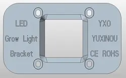 Hydroponic Full Spectrum LED Grow Light Chip (LED Bracket)