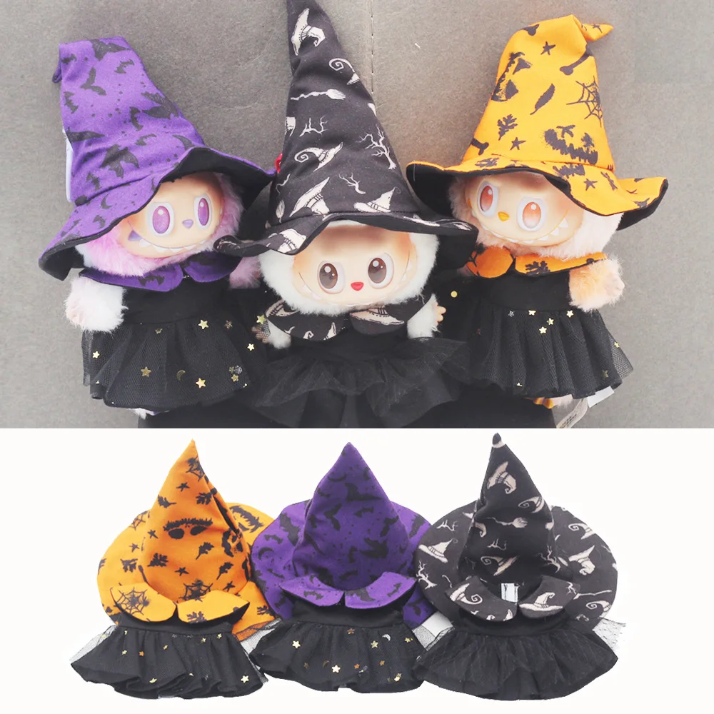 Labubu Halloween Witch Outfit Details