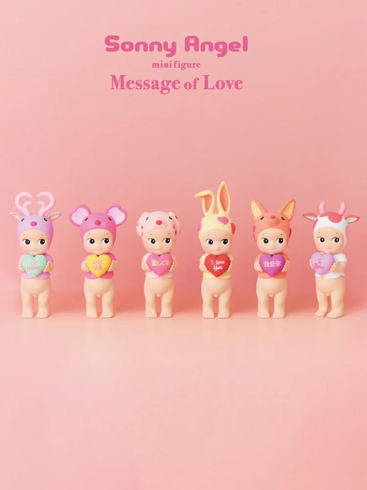 

Sonny Angel Message Of Love Series Mystery Enjoy Guess Bag Surprise Box Kawaii Blind Box Anime Figure Decoration Birthday Gifts
