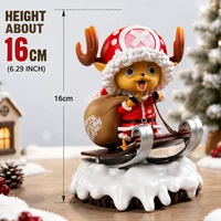 ⁦مجسم توني توني تشوبر (ون بيس) بزي الكريسماس بطول 16 سم | One Piece Tony Tony Chopper Christmas Edition Action Figure 16cm⁩ - الصورة ⁦2⁩