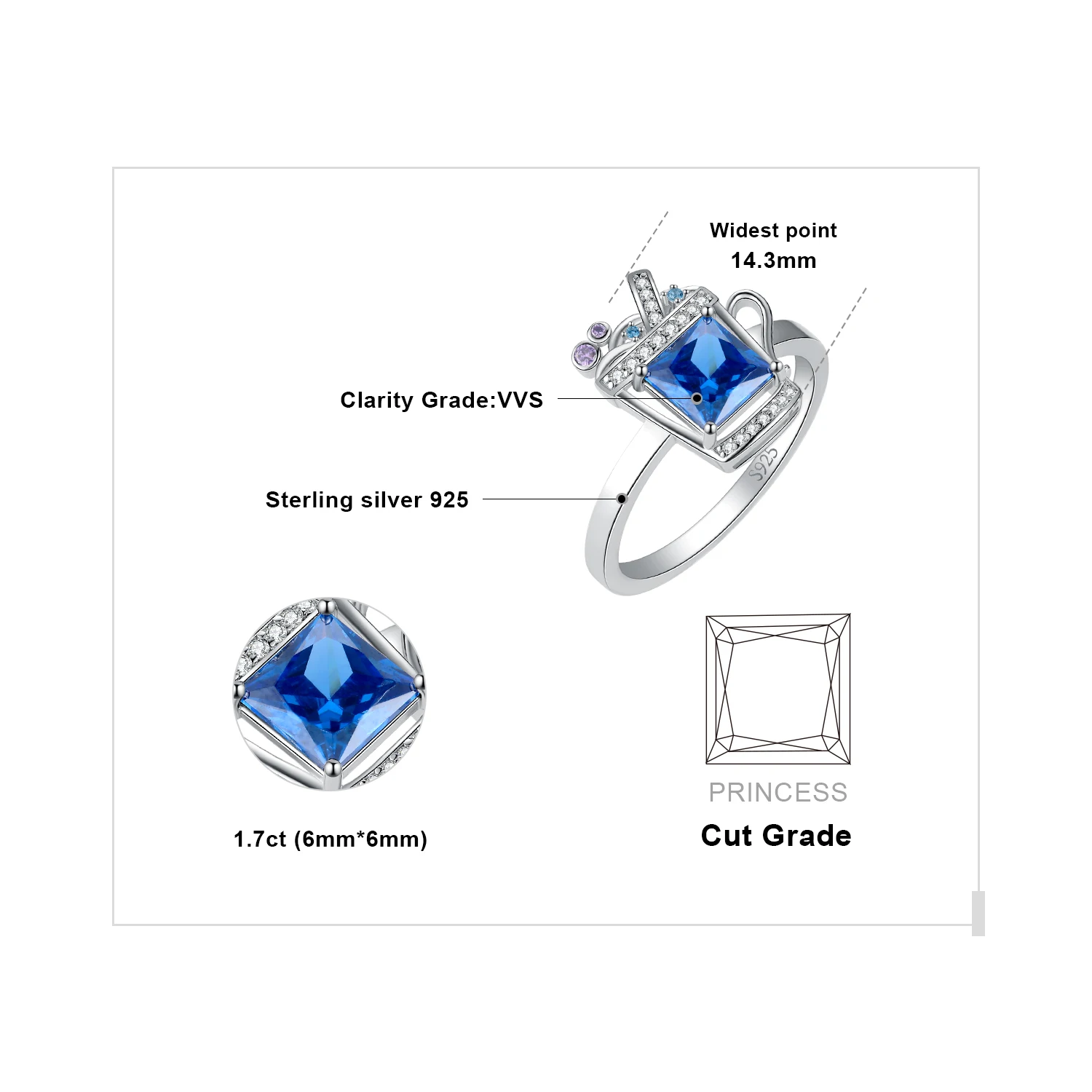 Timeless Beauty: Blue Sapphire Oval Ring