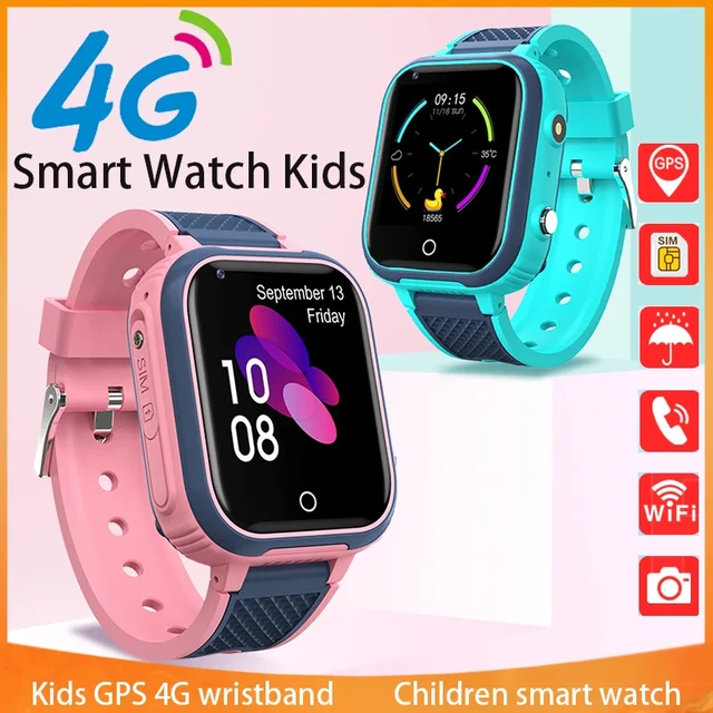 Xiaomi-Montre connectée 4G pour enfants, GPS, Wi-Fi, appel vidéo, caméra  SOS, moniteur, étanche IP67, horloge intelligente pour bébé, 2024 -  AliExpress