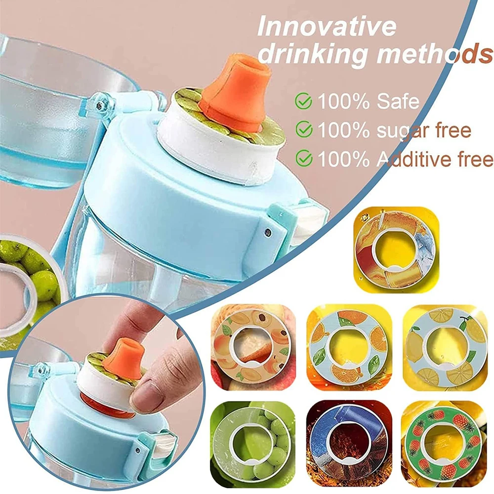 Air Flavor Pods - Fruit Scented Water Bottle Enhancers for Sport and Outdoor Activities