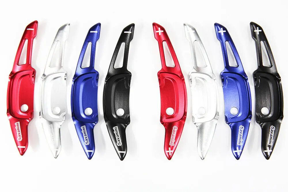 

For Mazda CX-30 2020-21 Aluminum Steering Wheel DSG Gear Paddle Shifters Extension Trim Cover Interior Accessories