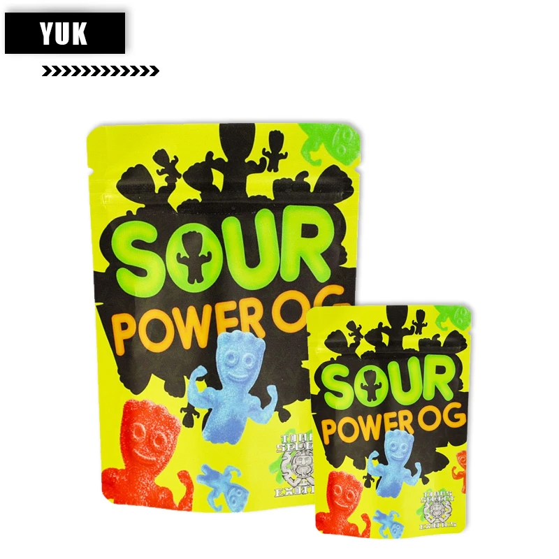 Aluminium folie Reiß verschluss Doypack, Vitamin, Fudge, Bonbon Bean Tasche, Personal isiertes Logo, Lagerung
