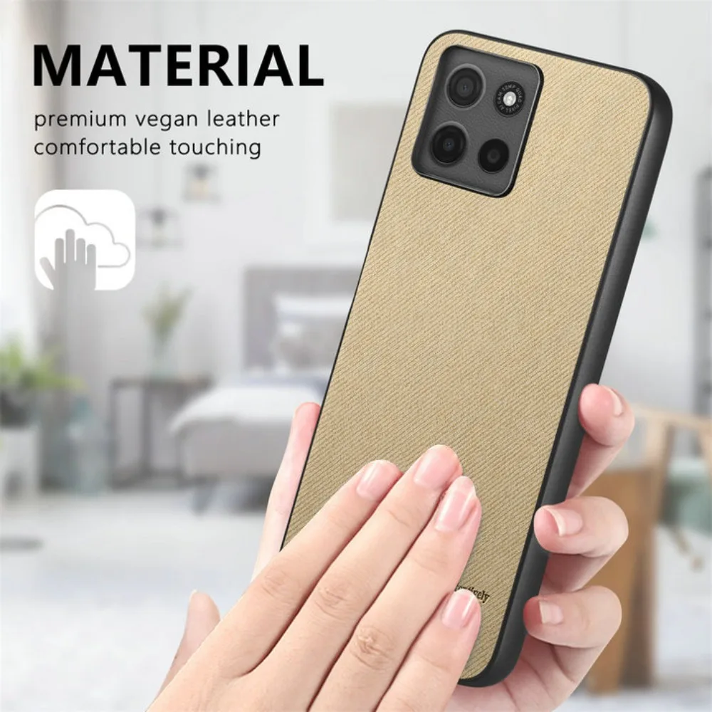 Luxury 5G Armor Leather Back Case