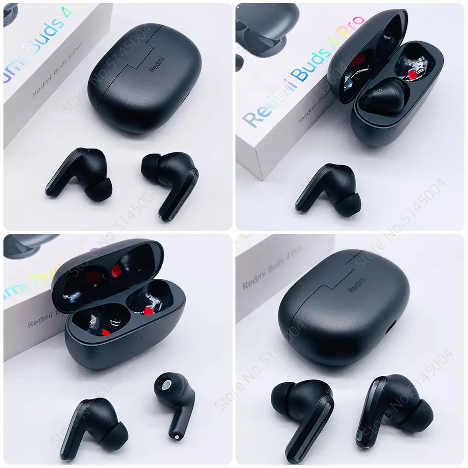 Xiaomi Redmi Buds 4 Pro TWS Earphone Bluetooth Active Noise Cancelling 3  Mic Wireless Headphone 36Hours Battery Life ForXiaomi12