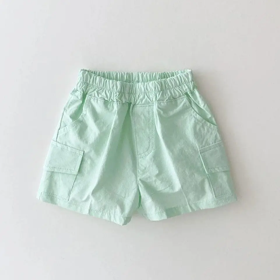 2023 Summer Children's Newborn New Girls' Shorts Baby Thin Shorts Children's Korean Boys and Girls Macaron Style Casual Clothes