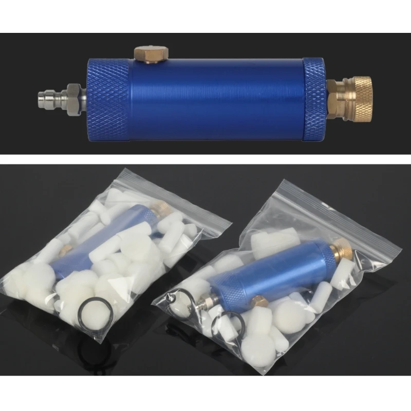 Air Compressor Water Oil Separator 30Mpa High Pressure Air Filter Quick Disconnect Water Separator Regulator Enduring