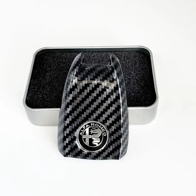 Alfa Romeo Luxury Car Key Cover Replacement - Premium Leather Finish