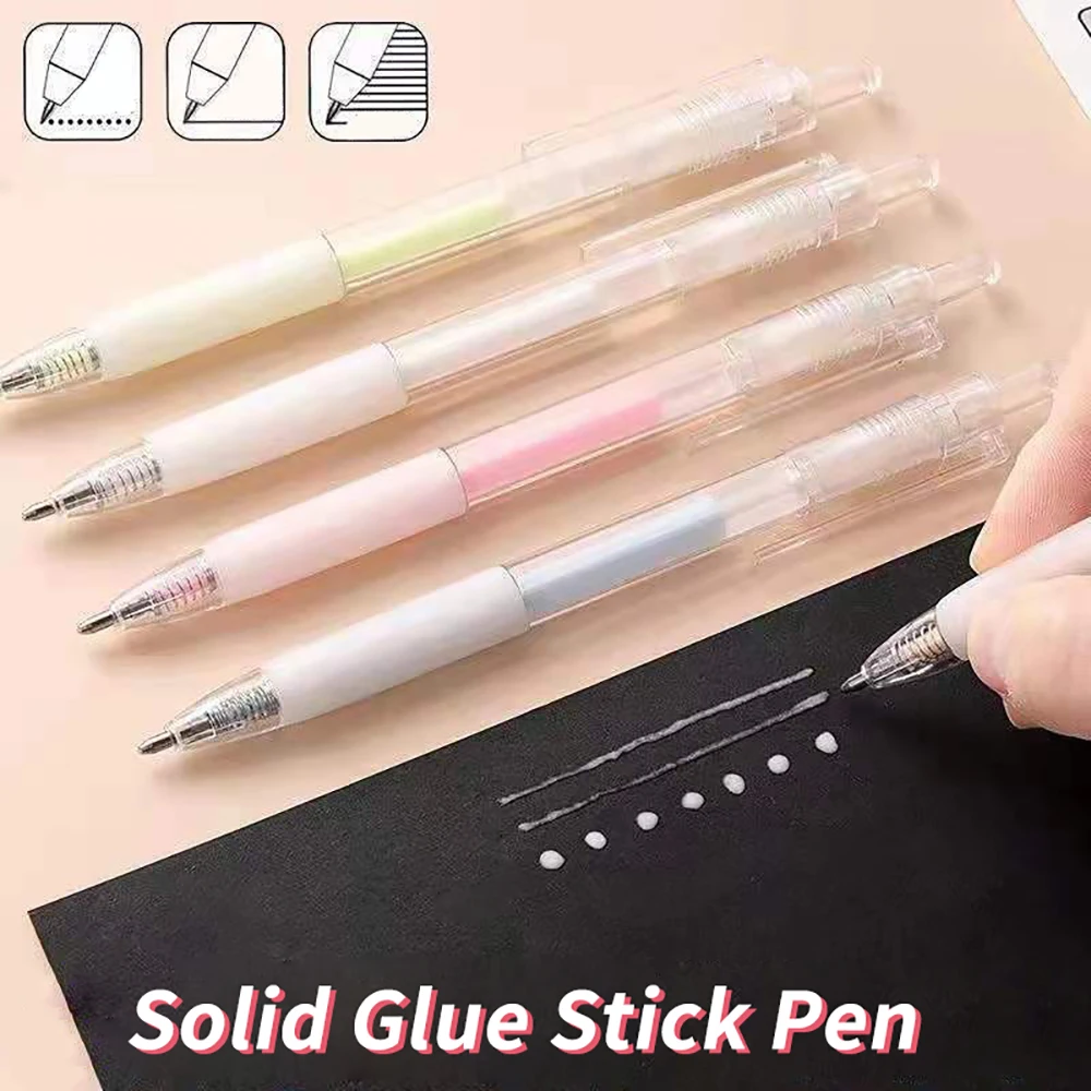 

Dot Glue Pen Stick Solid Glue for School Office Supplies Adhesives Glue DIY Hand Work Solid Color Glue Stick DIY Scrapbooking