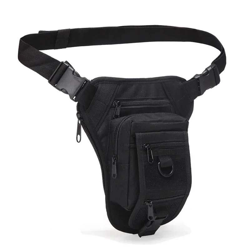 Nylon Waist Belt Fanny Pack Bag for Men Outdoor Travel