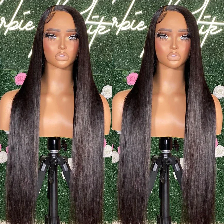 

Straight 13x4 13x6 Transparent Lace Frontal Human Hair Wigs HD Lace Front Human Hair Wigs Pre Plucked HD Lace Wigs For Women