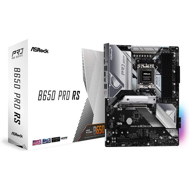 B650M pro rs am5マザーボード　動作品 ASRock > B650M Pro RS
