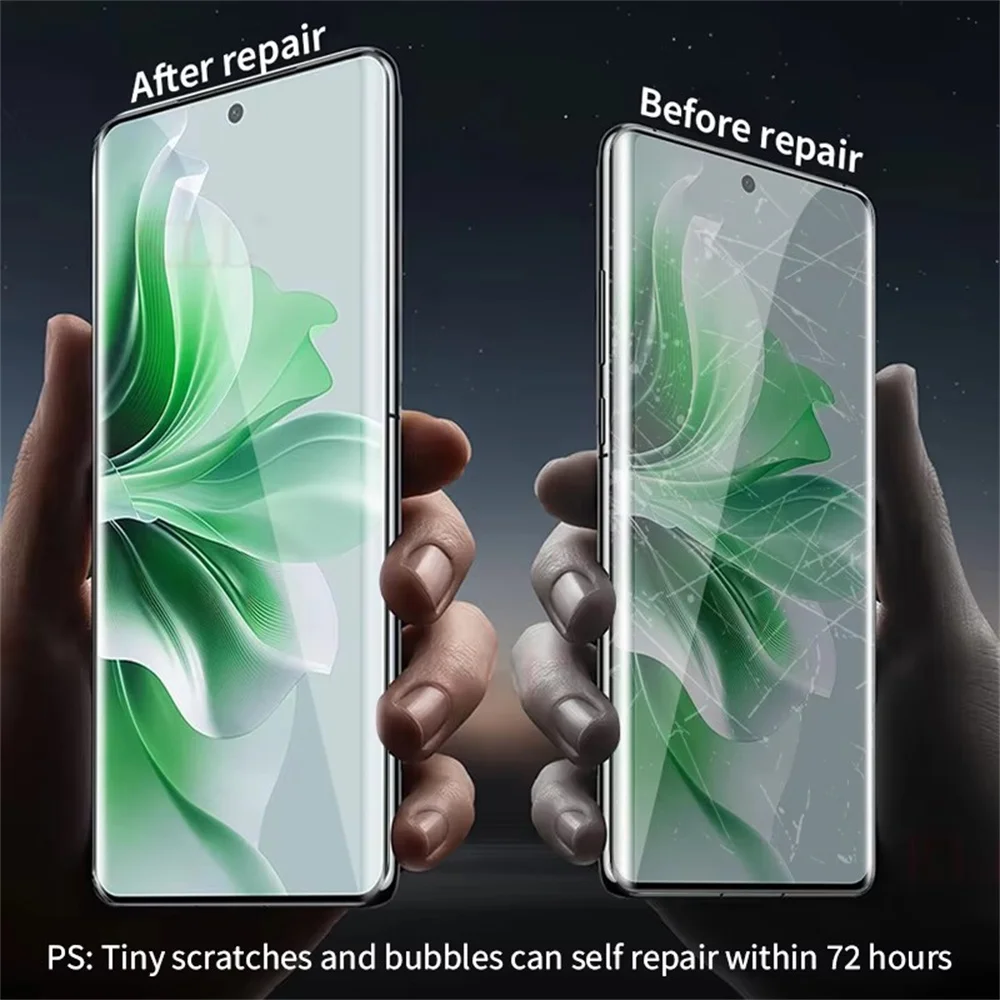 4-Pack Slim Hydrogel Full Cover Screen Protector