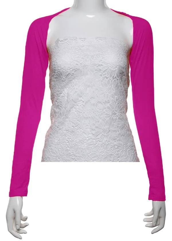 12PCS Stylish Women Hijab Muslim Armer Sleeves Cover Shrug Bolero Hayaa Armer Warmer Oversleeves Stretch 20 Colors Random Color