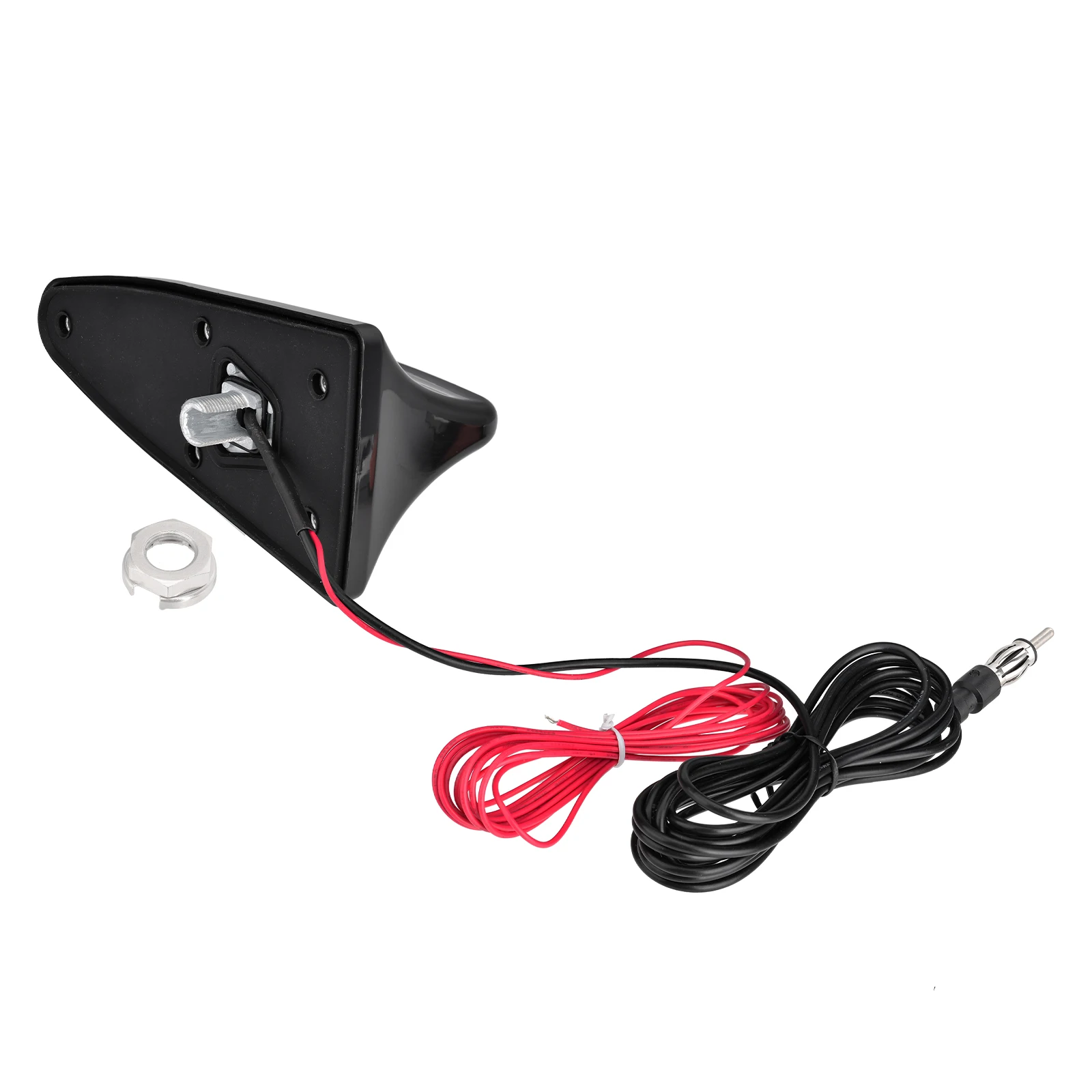 Universal Car Radio FM AM Antenna with 12V Power Wire