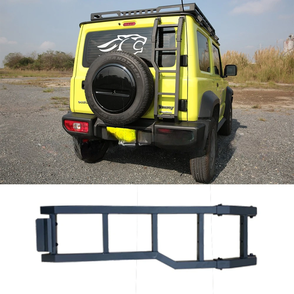 스즈키 짐니 2019 2020 2021 JB64 JB74W 용 보호 프레임 사다리, 자동차 후면 문짝 테일 문짝 사다리 액세서리, 신제품