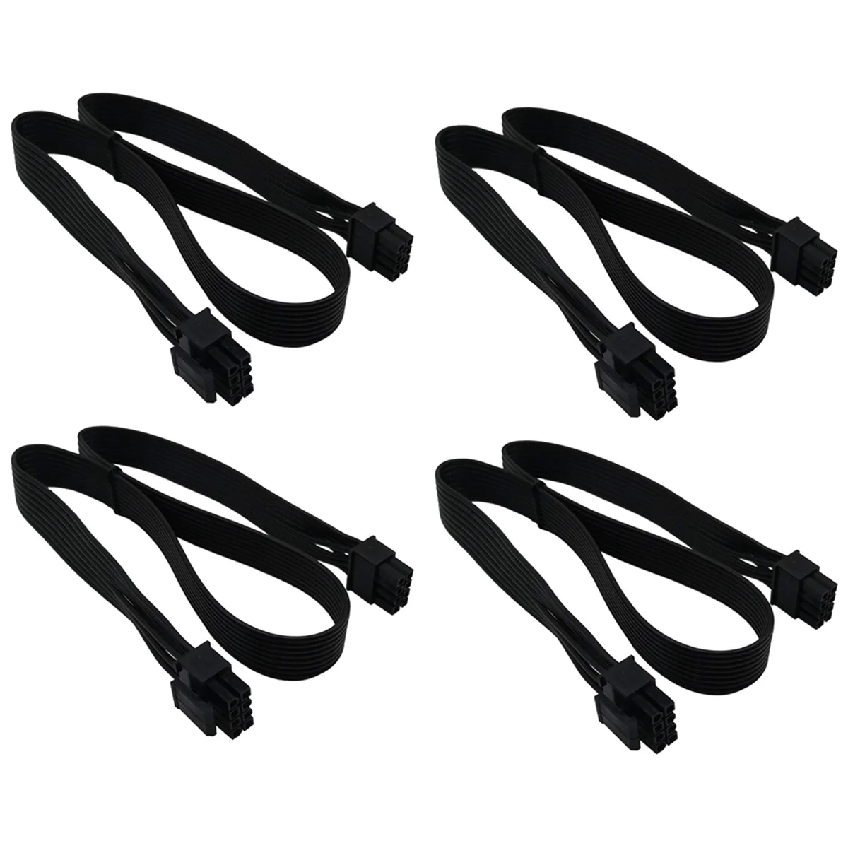 

4X CPU 8 Pin Male to CPU 8 Pin (4+4) Male EPS-12V Motherboard Power Adapter Cable for Corsair Modular (60cm)