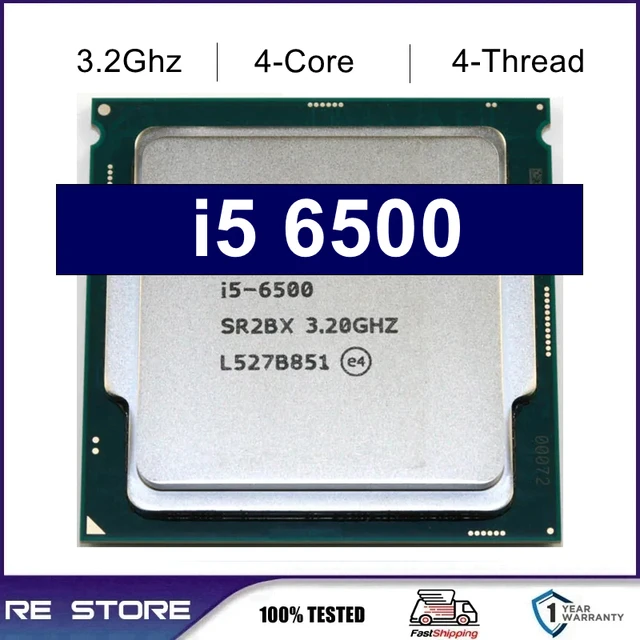 Processeur quadruple coeur Core i5-6500 Skylake LGA 1151 de 3.2