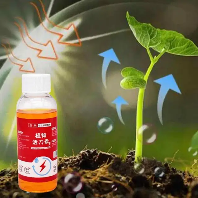 Növénynövekedés-Fokozó 50Ml Növényi Műtrágya Dugványokhoz Gyökerező Alapú Kiegészítők Dísznövényekhez - Image 4