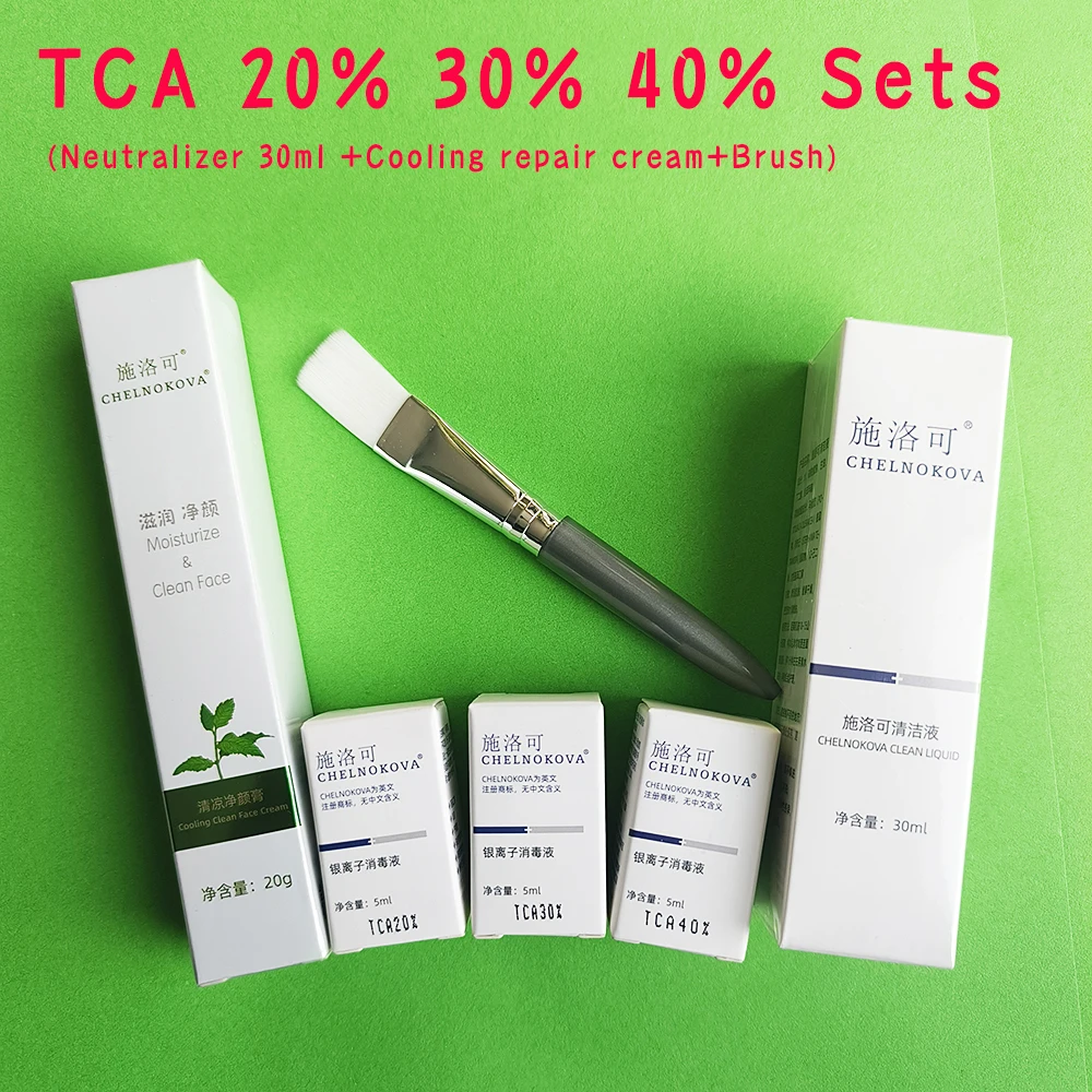 

TCA20 % 30% 40% пилинг химической пилинга для Rosacea 5 мл раствор достаточная экстракция для удаления возрастных пятен мелазмы до и после