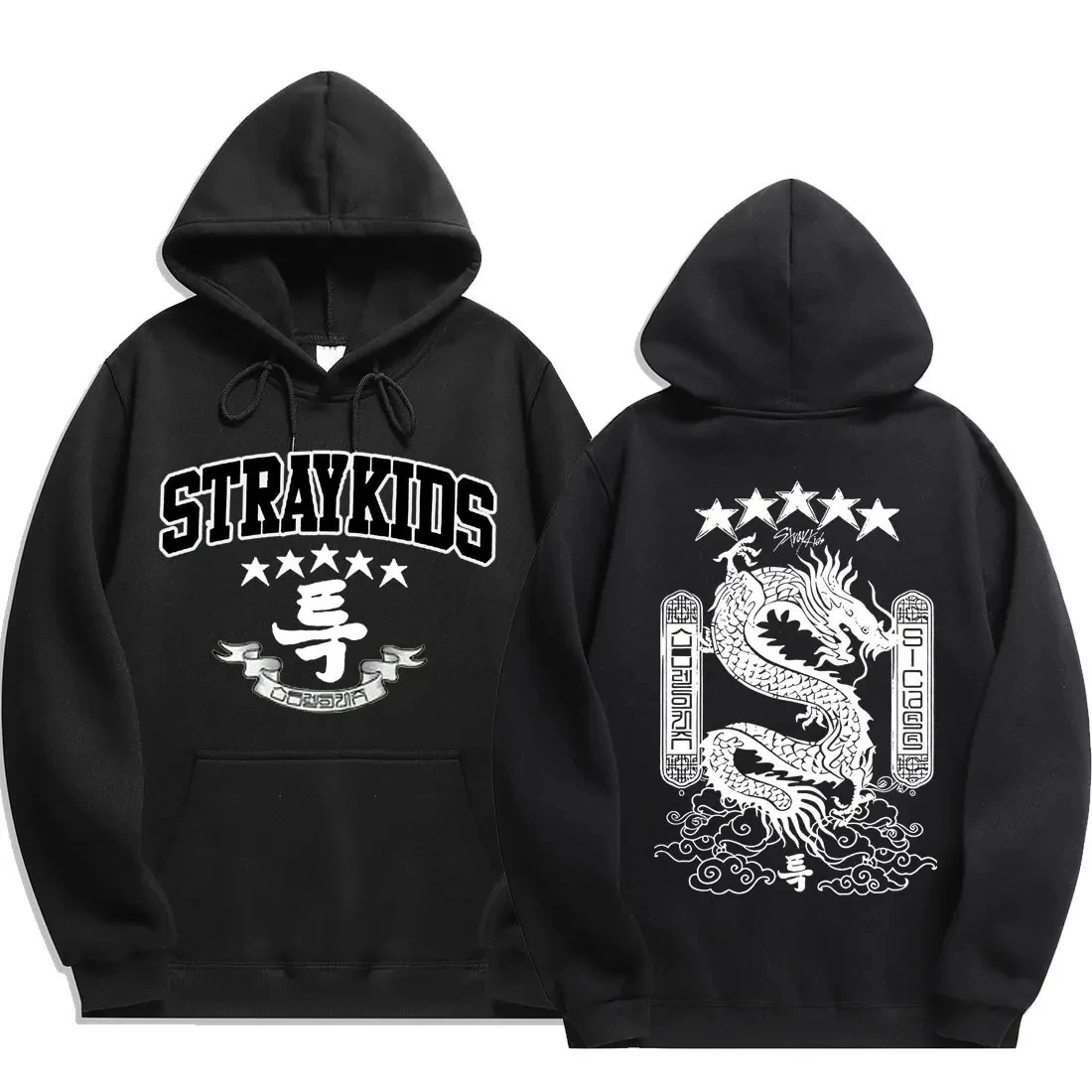 Stray Kids Maxident Hoodie Hommes Femmes Pullover Manches Longues