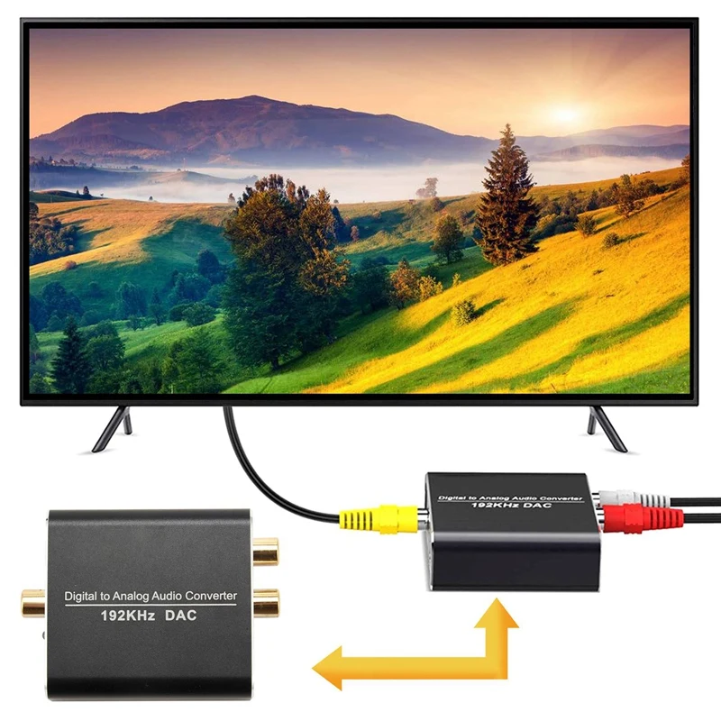 DAC , ˷̴ 192Khz /Toslink Ƴα RCA L/R    PS3 PS4 HDTV  