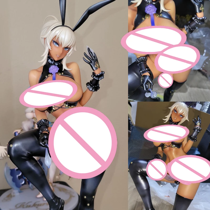 

34CM Native Rocket Boy Bunny Girl Melon Books Futanari Ithnani 1/6 PVC Action Figure Adult Collection Model Toy doll Gifts