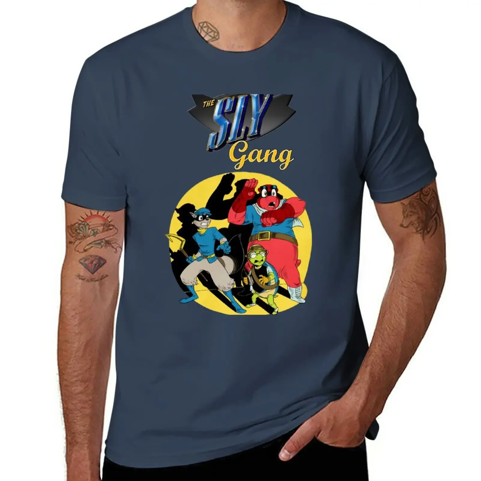 

The Sly Gang T-Shirt sports fans tees mens t shirts casual stylish