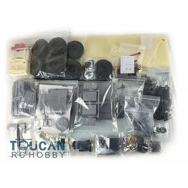 CROSS 1/12 RC MC8A 8*8 Off Road Car Military Truck KIT Motor Light Sound Vehicle Unassembled Toy Boys Gift Model TH11096 3