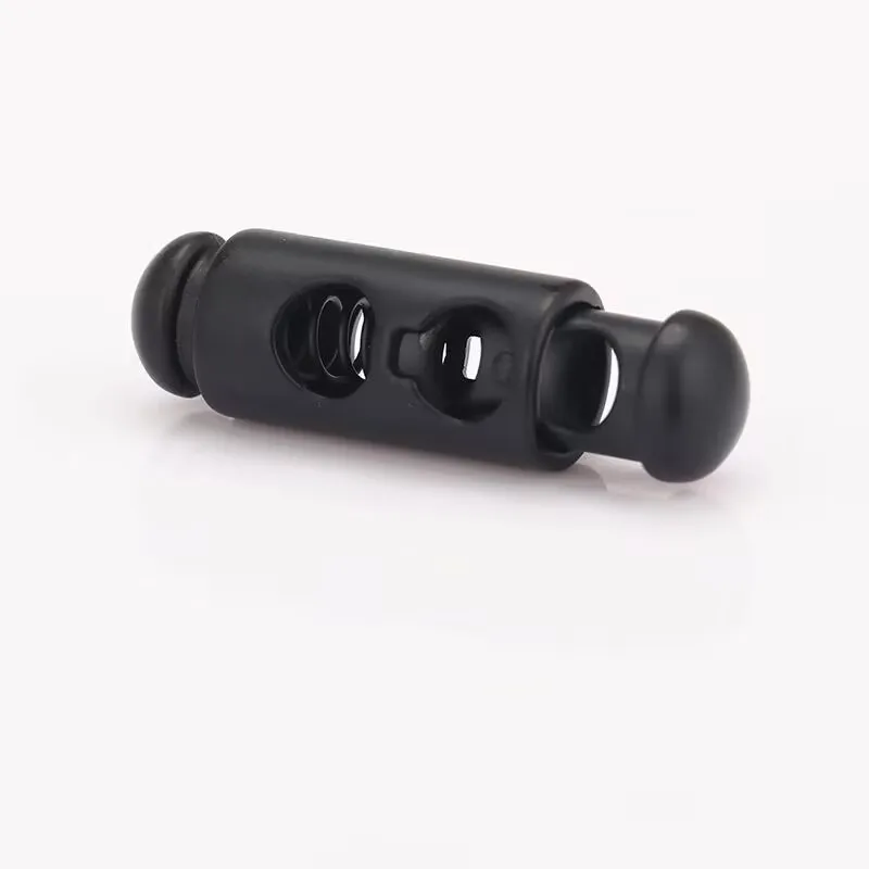 100PCS 고급 금속 스토퍼 코드 잠금 스프링 코드 엔드 버클 DIY 의류 설정 버튼 액세서리