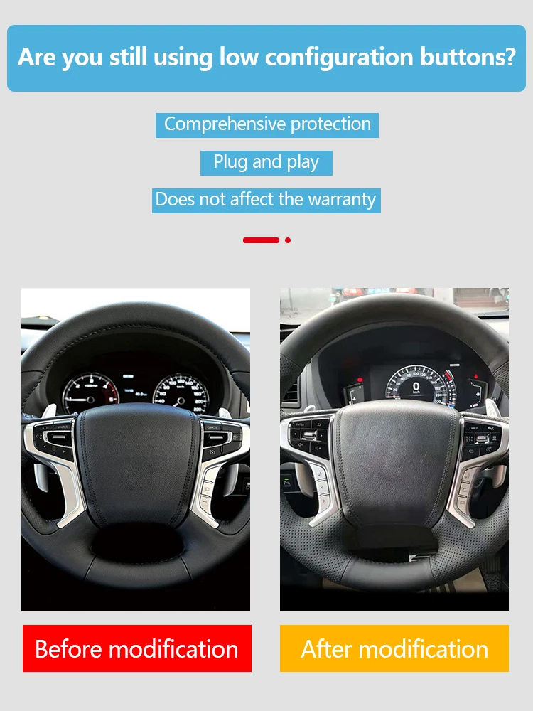 Car Cruise Control Steering Wheel Button Android Multimedia Switch Oem