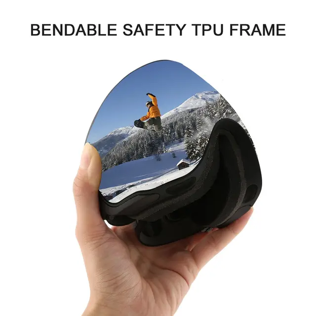 Outad Dupla Rétegek Sí Szemüvegek Uv-Doog Védelmi Szemüveg Kültéri Sportkorcsolyázás Síelés Hó Snowboard - Image 4