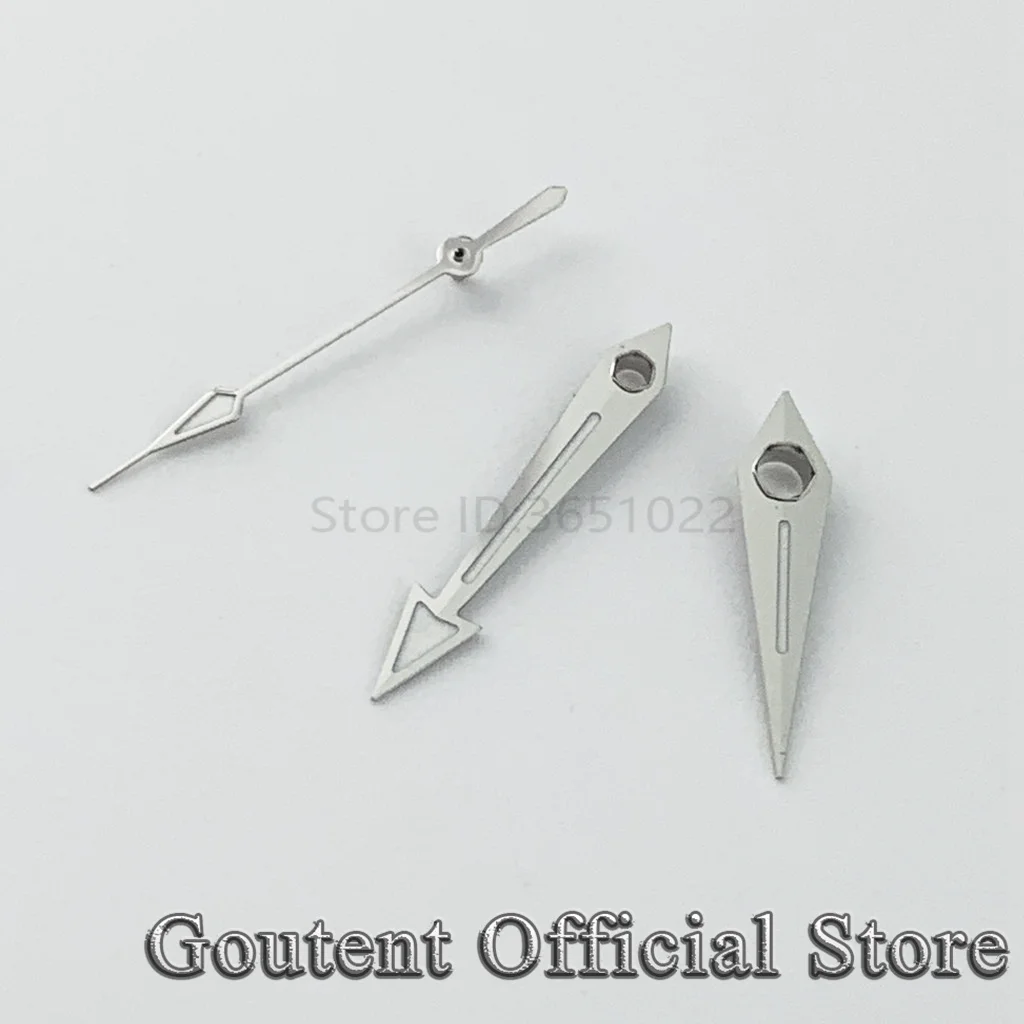 Goutent Green Luminous Watch Hands Fit Miyota 8200 8215 8205 821A Mingzhu Dg2813 3804 Seagull St1612 Movimento