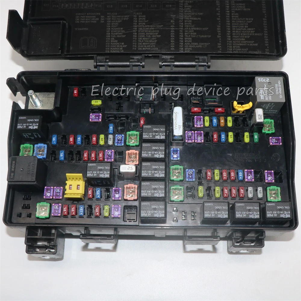 68194607AC 68194607AD 68194607AE 68194607AF Fuse Box Totally Integrated Power Module TIPM for Jeep Grand Cherokee 3.0L 2014
