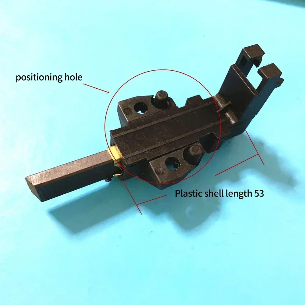 Motor Carbon Brushes For Ceset Parts Plastic Washing Machine 2 Pcs Accessories Black For Araston/