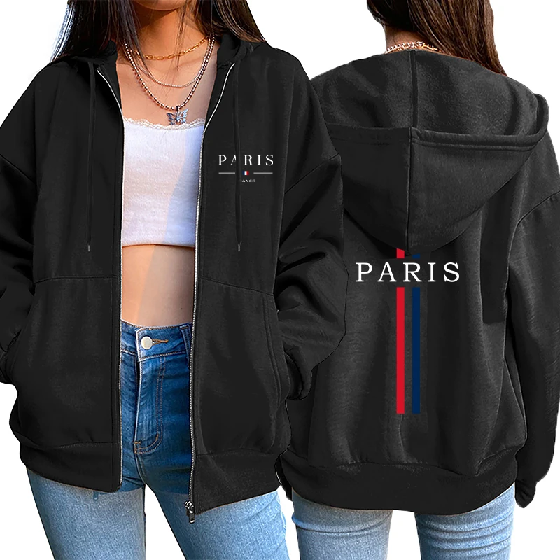 Hoodie Detail and Zipper