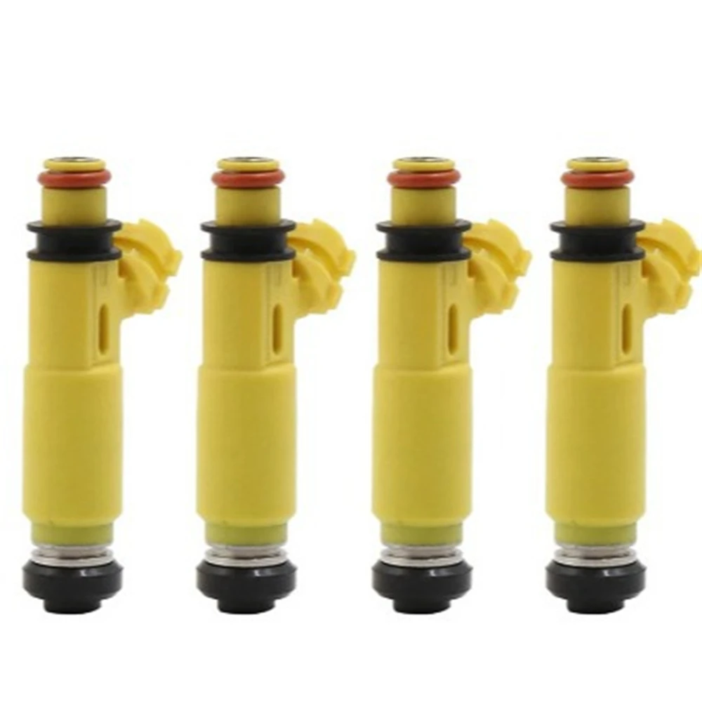 

​4x 450cc For MAZDA RX8 RX7 13B Miata yellow fuel injectors 195500-4450